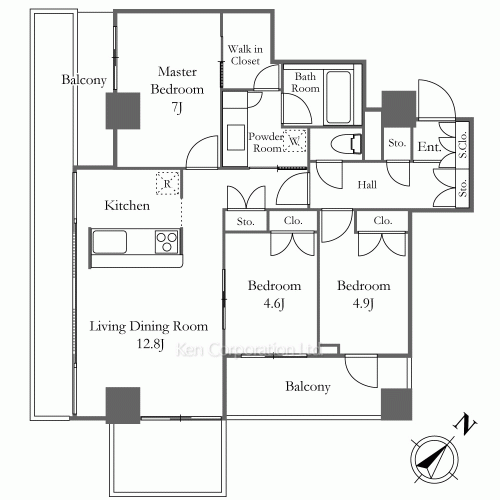 Property Blueprint /rent/tokyoapartment/search/results/158206/2008070677.html