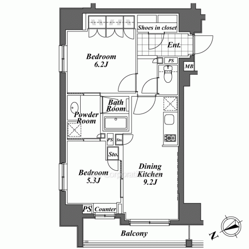 Property Blueprint /rent/tokyoapartment/search/results/156957/2008080122.html