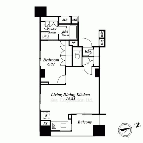 Property Blueprint /rent/tokyoapartment/search/results/156957/2008080205.html