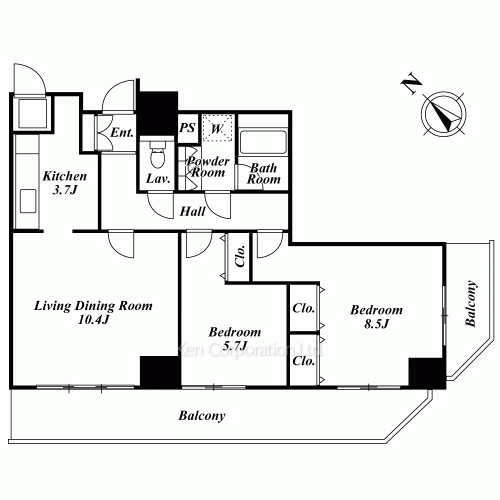 Property Blueprint /rent/tokyoapartment/search/results/134919/2008090158.html