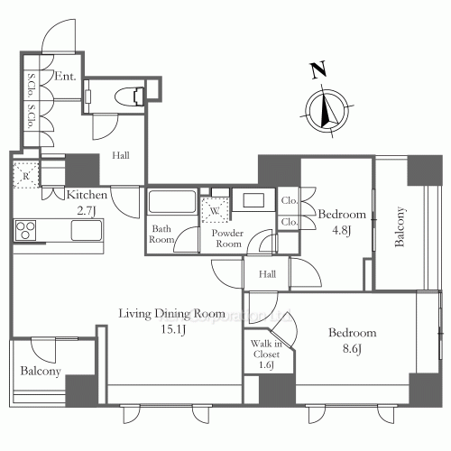 Property Blueprint /rent/tokyoapartment/search/results/159692/2008100306.html