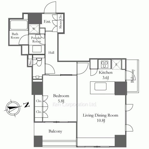 Property Blueprint /rent/tokyoapartment/search/results/159692/2008100333.html
