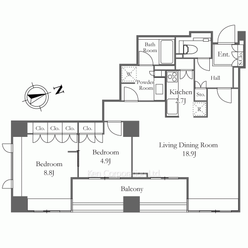 Property Blueprint /rent/tokyoapartment/search/results/159692/2008100353.html