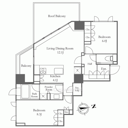 Property Blueprint /rent/tokyoapartment/search/results/159692/2008100356.html