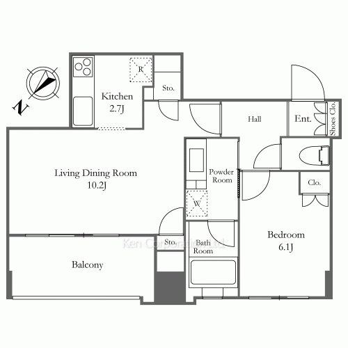 Property Blueprint /rent/tokyoapartment/search/results/158206/2008100852.html