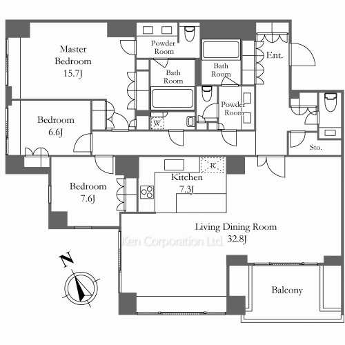Property Blueprint /rent/tokyoapartment/search/results/159950/2008110129.html