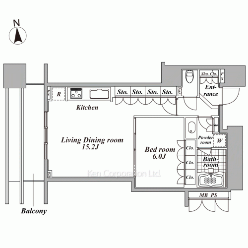 Property Blueprint /rent/tokyoapartment/search/results/160152/2008120275.html