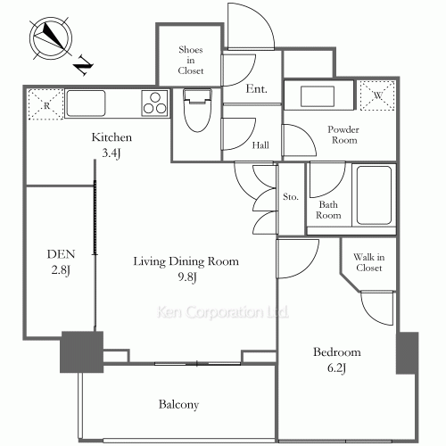 Property Blueprint /rent/tokyoapartment/search/results/158206/2008120454.html
