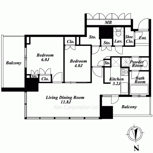 Property Blueprint /rent/tokyoapartment/search/results/155914/2009010051.html