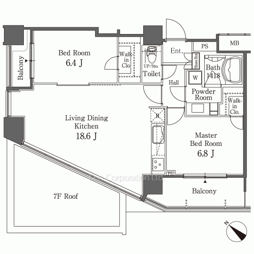 Property Blueprint /rent/tokyoapartment/search/results/158206/2009010188.html