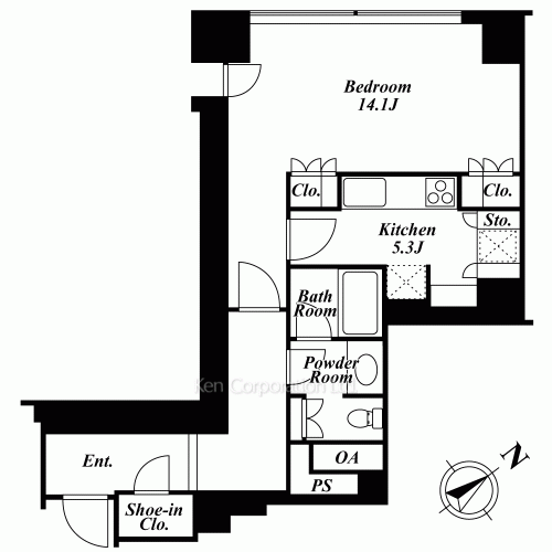 Property Blueprint /rent/tokyoapartment/search/results/160452/2009010795.html