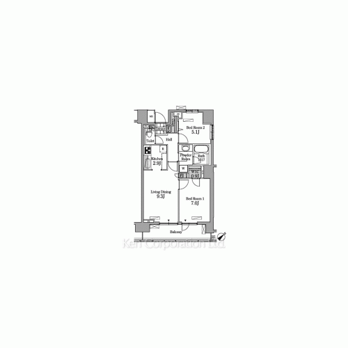 Property Blueprint /rent/tokyoapartment/search/results/160546/2009020802.html
