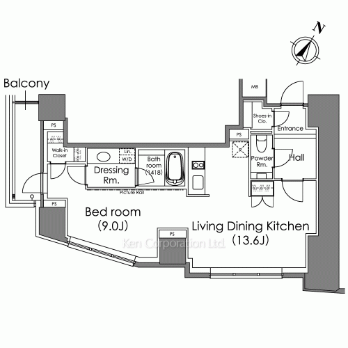 Property Blueprint /rent/tokyoapartment/search/results/160553/2009020890.html