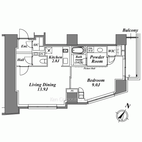 Property Blueprint /rent/tokyoapartment/search/results/160553/2009020900.html