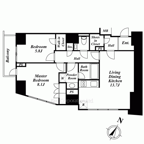 Property Blueprint /rent/tokyoapartment/search/results/160553/2009020908.html