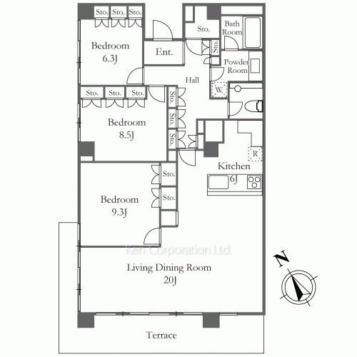 Property Blueprint /rent/tokyoapartment/search/results/160837/2009030487.html