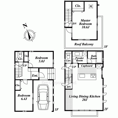 Property Blueprint /rent/tokyoapartment/search/results/160869/2009030589.html