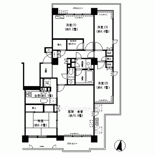 Property Blueprint /rent/tokyoapartment/search/results/117492/2009060532.html