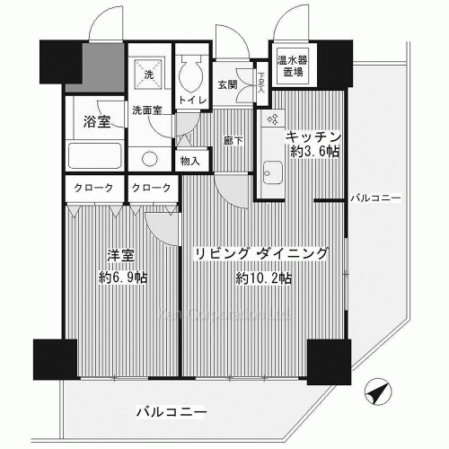 Property Blueprint /rent/tokyoapartment/search/results/134919/2009060576.html