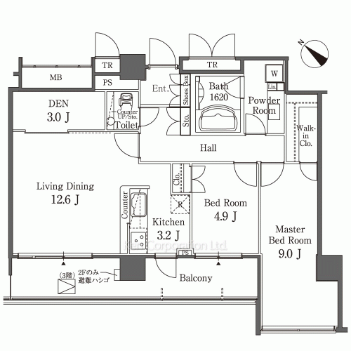 Property Blueprint /rent/tokyoapartment/search/results/158206/2009090381.html
