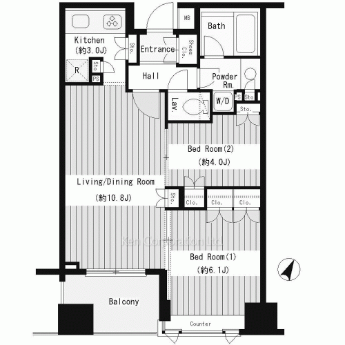 Property Blueprint /rent/tokyoapartment/search/results/137056/2009100174.html