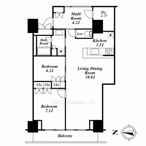 Property Blueprint /rent/tokyoapartment/search/results/137355/2009110068.html
