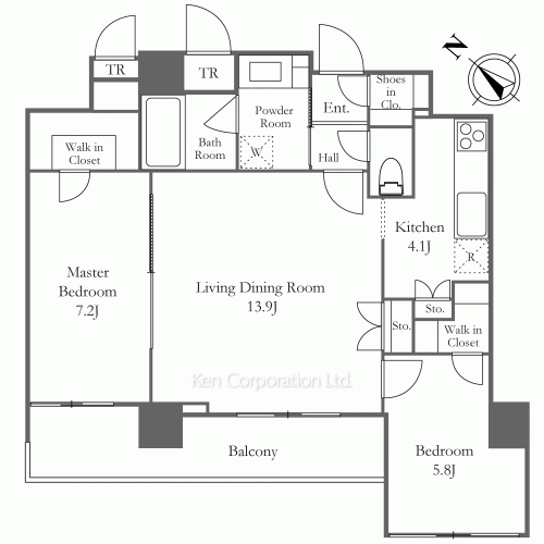 Property Blueprint /rent/tokyoapartment/search/results/158206/2009110341.html