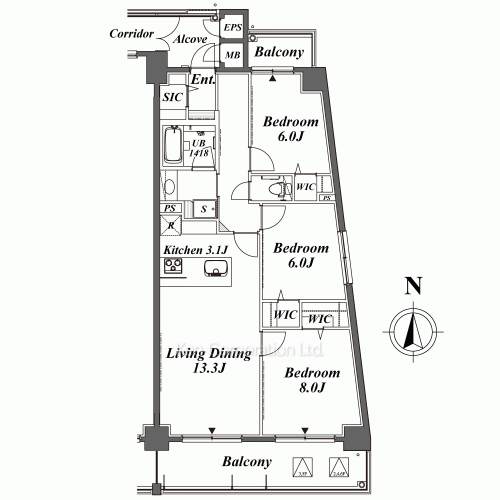 Property Blueprint /rent/yokohamaapartment/search/results/163371/2009120163.html