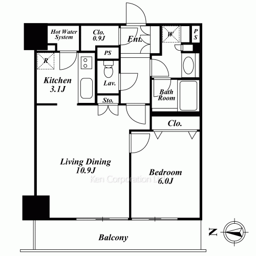 Property Blueprint /rent/tokyoapartment/search/results/163472/2009120523.html