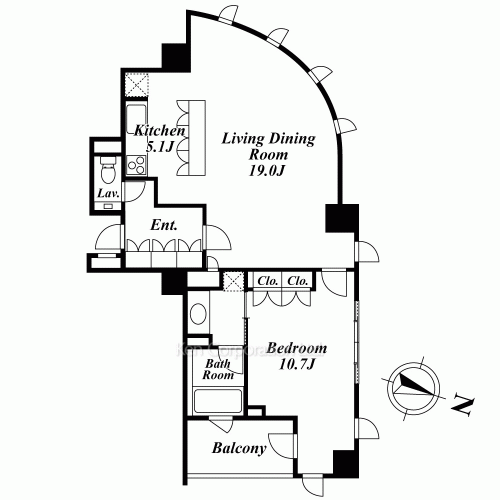 Property Blueprint /rent/tokyoapartment/search/results/163488/2009120736.html