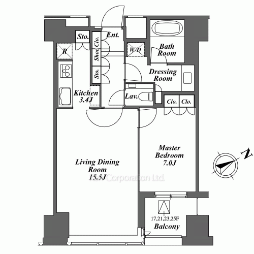 Property Blueprint /rent/tokyoapartment/search/results/163507/2009120917.html
