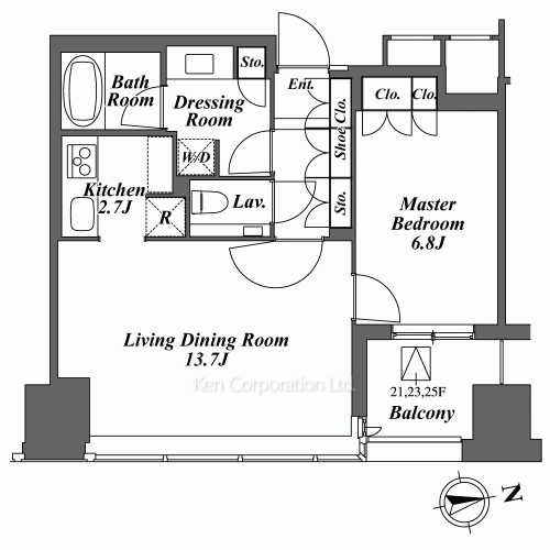Property Blueprint /rent/tokyoapartment/search/results/163507/2009120959.html