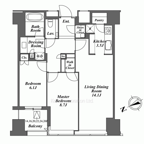Property Blueprint /rent/tokyoapartment/search/results/163507/2009121095.html