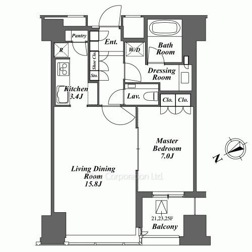 Property Blueprint /rent/tokyoapartment/search/results/163507/2009121119.html
