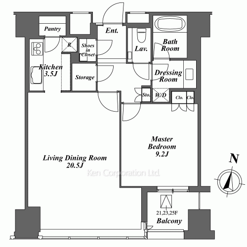 Property Blueprint /rent/tokyoapartment/search/results/163507/2009121229.html