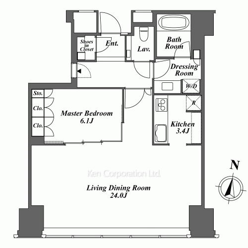 Property Blueprint /rent/tokyoapartment/search/results/163507/2009121258.html