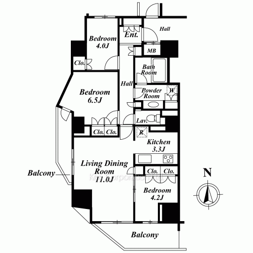 Property Blueprint /rent/tokyoapartment/search/results/163972/2010030014.html