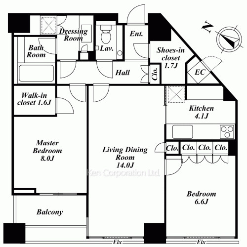 Property Blueprint /rent/tokyoapartment/search/results/161831/2010030623.html