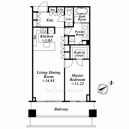 Property Blueprint /rent/tokyoapartment/search/results/155166/2010030796.html