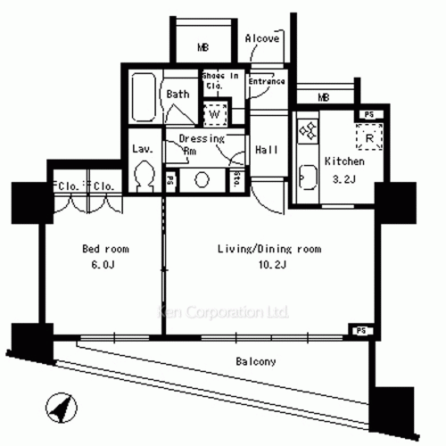 Property Blueprint /rent/tokyoapartment/search/results/133771/2010030894.html