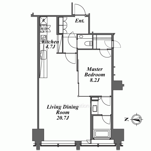 Property Blueprint /rent/tokyoapartment/search/results/164366/2010040209.html