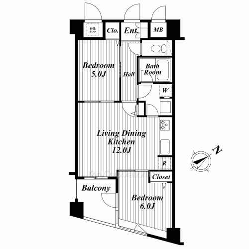 Property Blueprint /rent/tokyoapartment/search/results/158693/2010050042.html