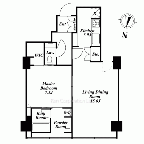 Property Blueprint /rent/tokyoapartment/search/results/164652/2010050716.html