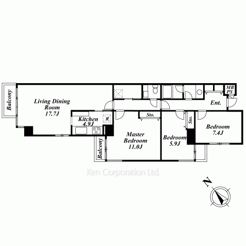Property Blueprint /rent/tokyoapartment/search/results/134099/2010100531.html