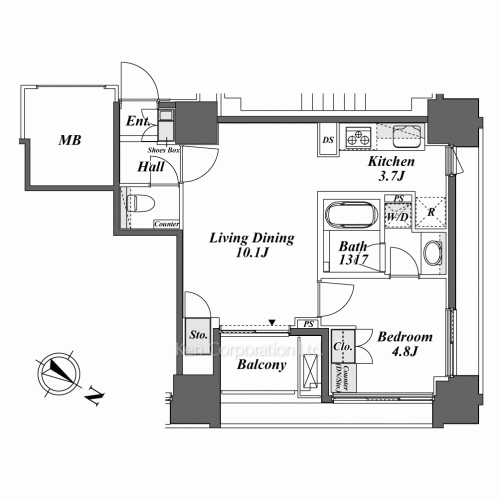 Property Blueprint /rent/tokyoapartment/search/results/165597/2010100762.html