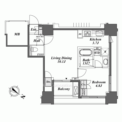 Property Blueprint /rent/tokyoapartment/search/results/165597/2010100764.html