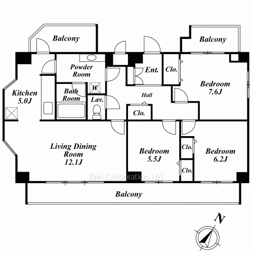 Property Blueprint /rent/tokyoapartment/search/results/165714/2010110448.html