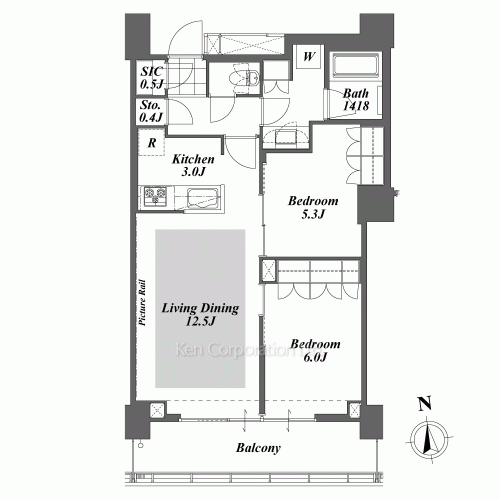 Property Blueprint /rent/tokyoapartment/search/results/165889/2010120513.html