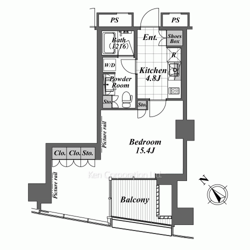Property Blueprint /rent/tokyoapartment/search/results/166006/2011010023.html