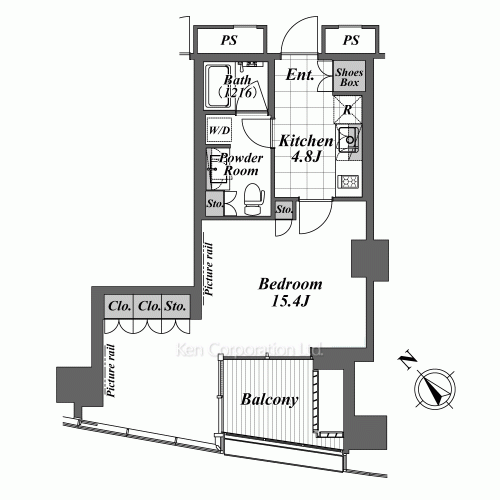Property Blueprint /rent/tokyoapartment/search/results/166006/2011010026.html